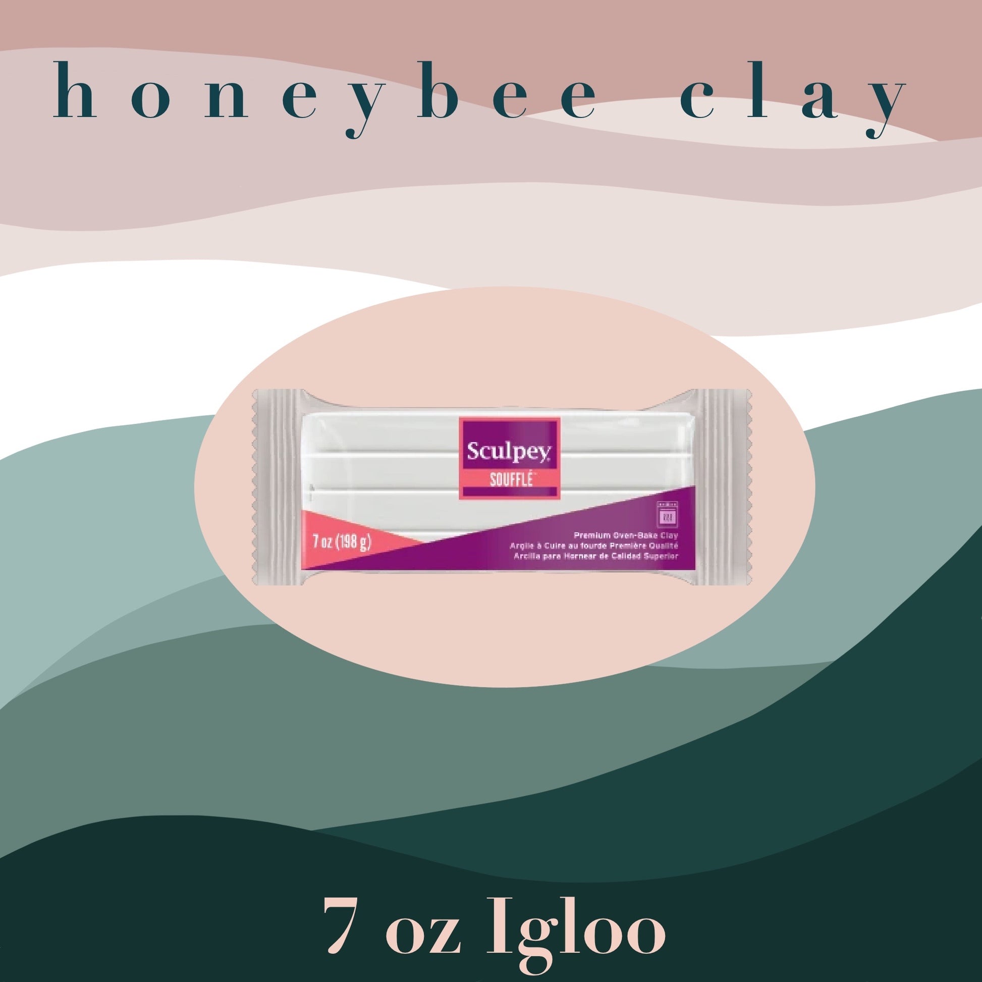 SCULPEY SOUFFLE IGLOO 7 OZ. – honeybee clay